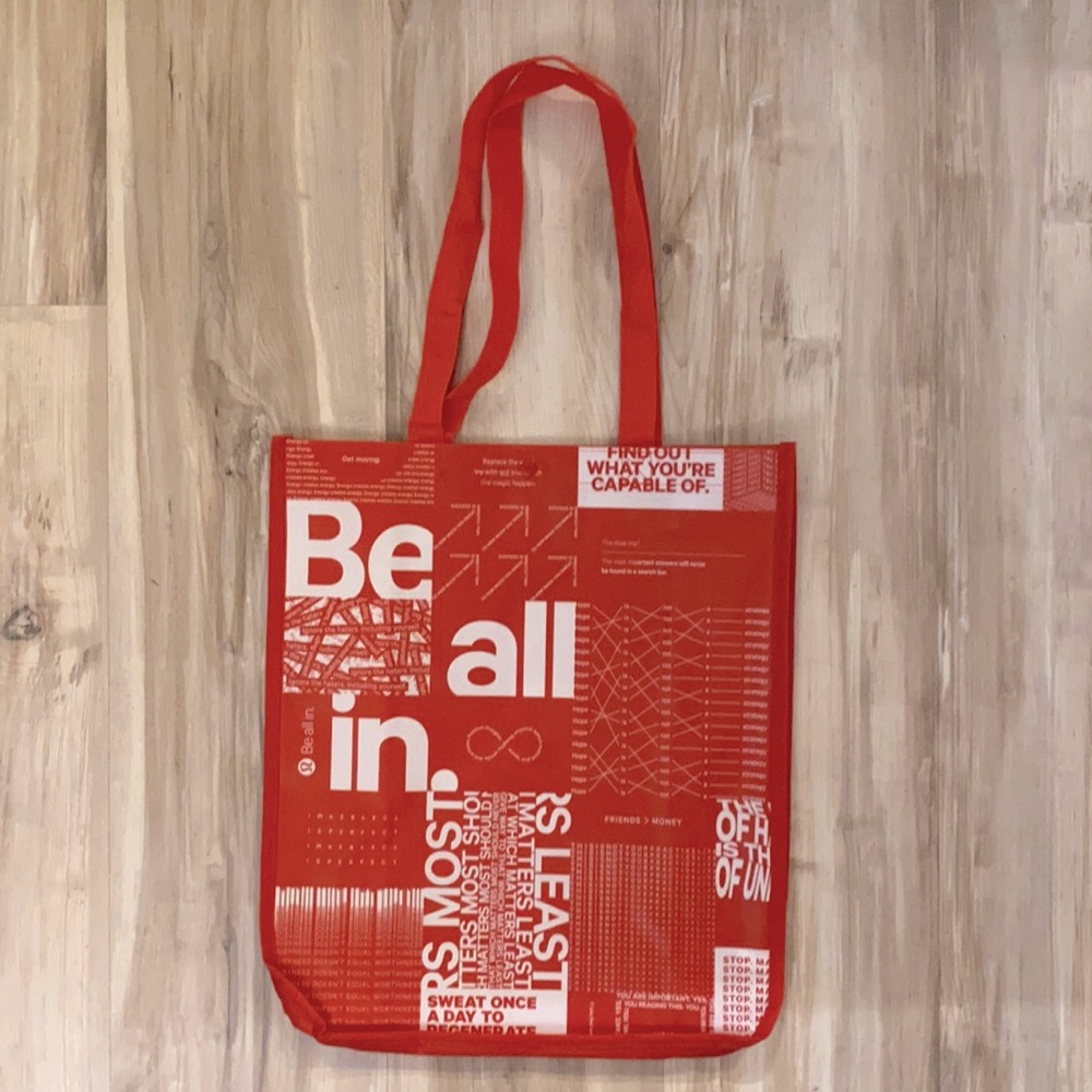 ❤️ One Large Brand New Lululemon Bag